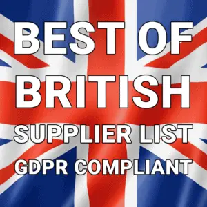 Best of British Suppliers List