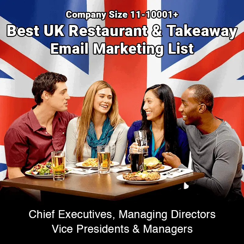 UK restaurant email list