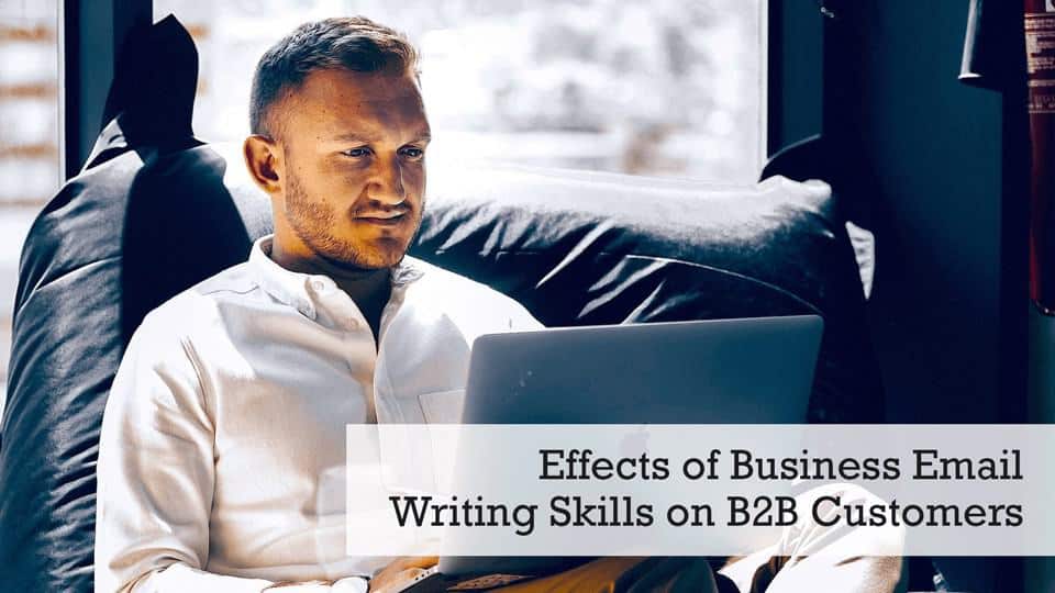 Effects of email writing skills on customers