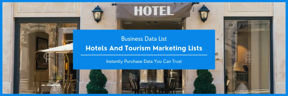 Hotels And Tourism Marketing Lists
