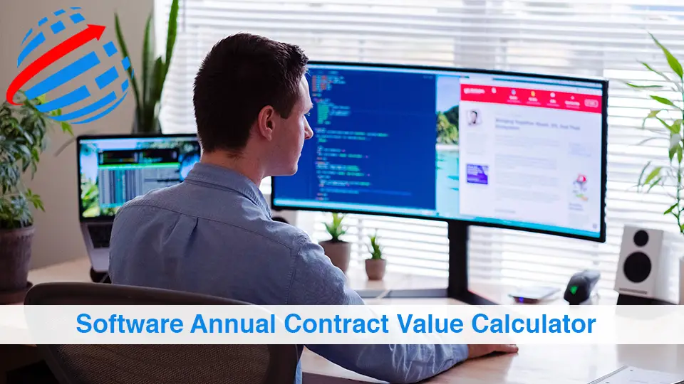 Software Annual Contract Value Calculator Business Data List Buy