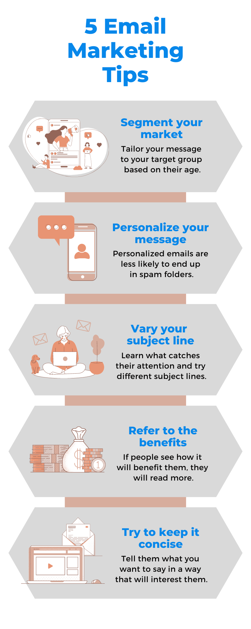 Email Marketing Tips Infographic